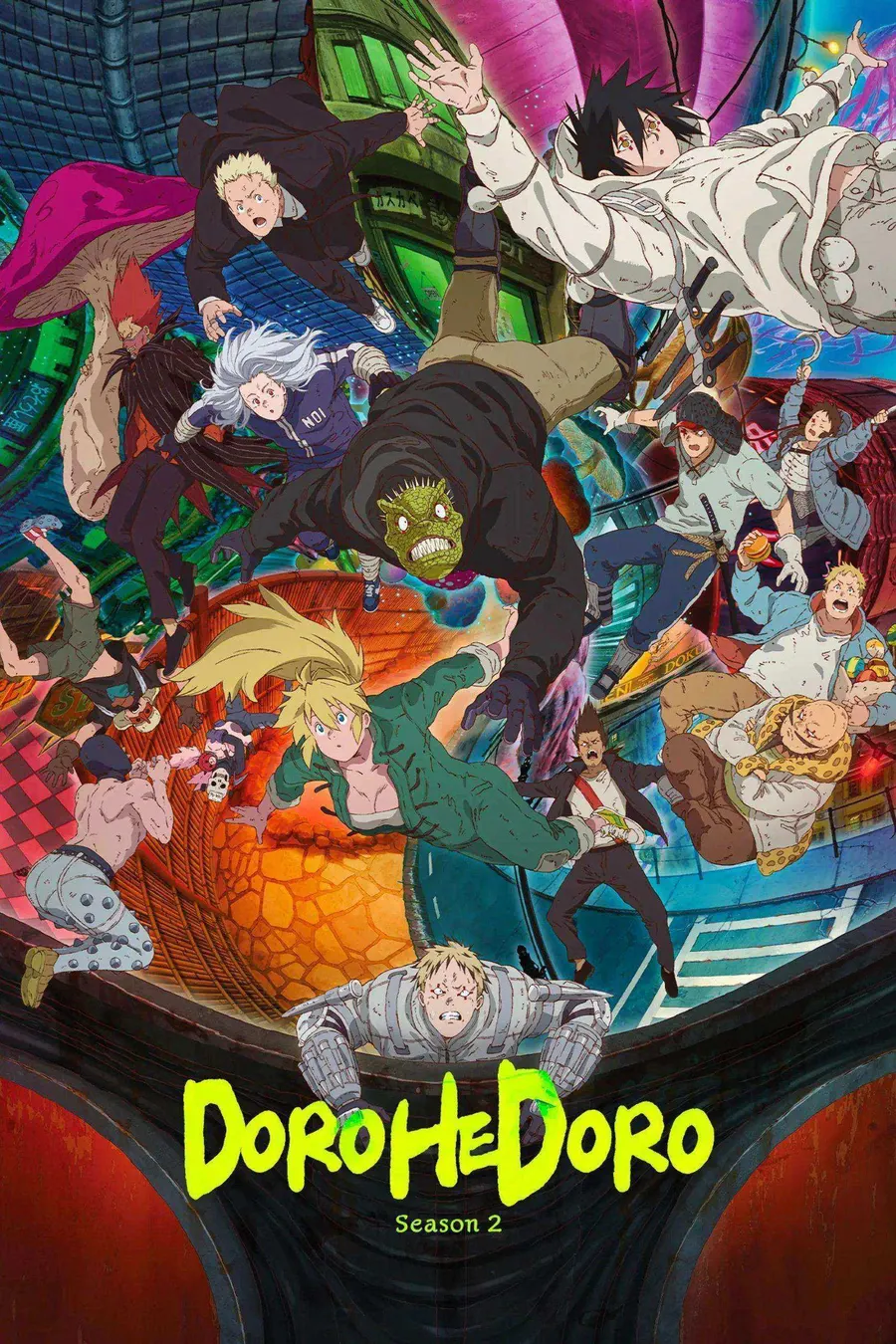انمي Dorohedoro الموسم الثاني الحلقة 4 مترجمة